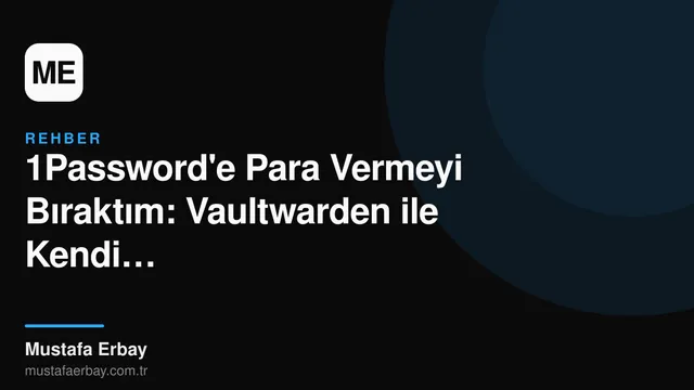 Kendi kendine barındırılan şifre yöneticisi Vaultwarden'ın logosu ve bir kilit ikonu