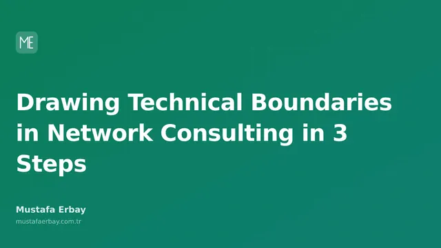 An abstract technical drawing representing network topology and boundary lines