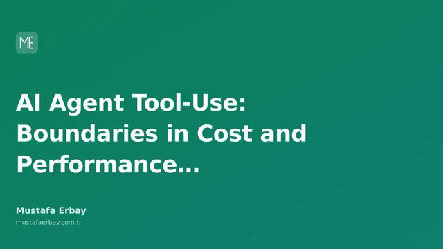An AI agent performs a complex task using various tools, with cost and performance metrics displayed on screen.