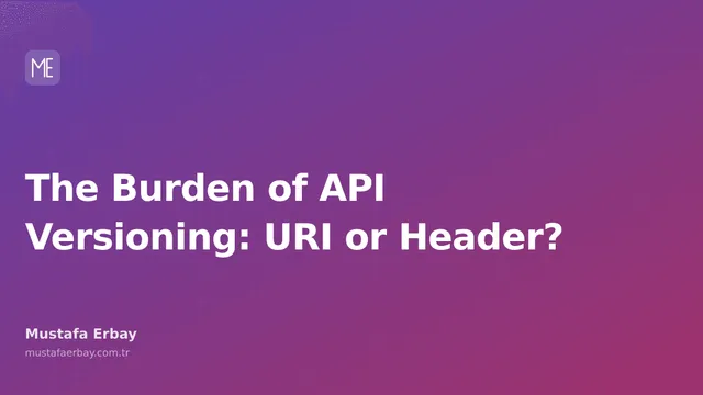 API versioning approaches: URI and Header comparison