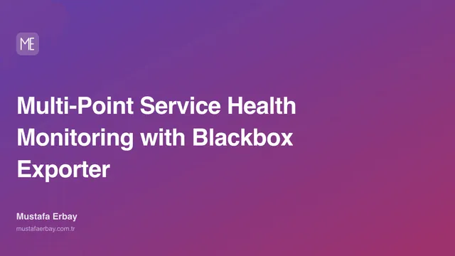 Multi-Point Service Health Monitoring with Blackbox Exporter — cover image