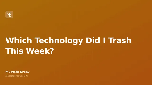 Symbol of technology being thrown into a trash can, emphasizing themes of decisions and simplification.