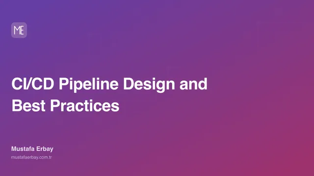 CI/CD Pipeline Design and Best Practices — cover image