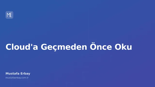 Gri bir bulut görselinin ortasında kırmızı bir 'DUR' işareti.