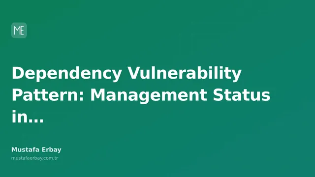 A visual representing the dependency network and security vulnerabilities of a small project, with complex nodes and warning signs.