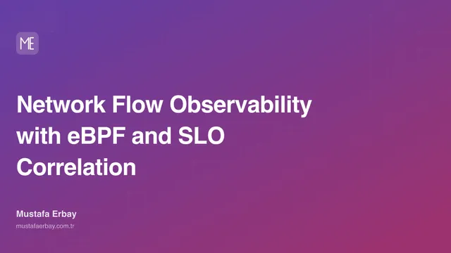 Network Flow Observability with eBPF and SLO Correlation — cover image