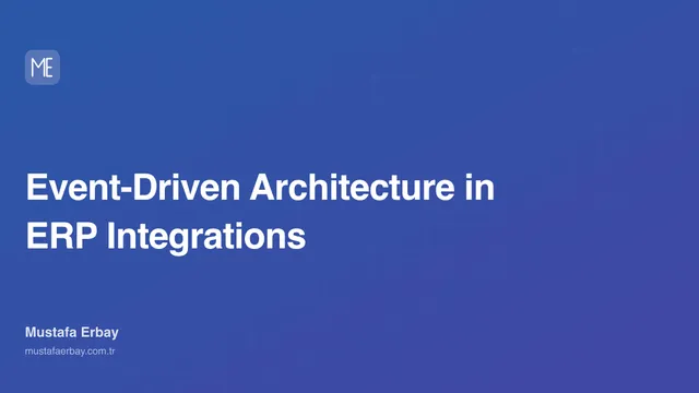 Event-Driven Architecture in ERP Integrations — cover image
