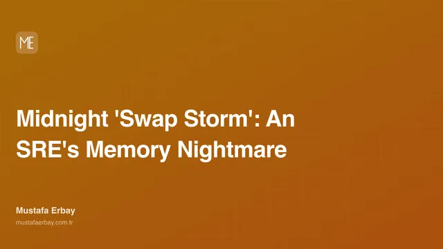 Midnight 'Swap Storm': An SRE's Memory Nightmare — cover image