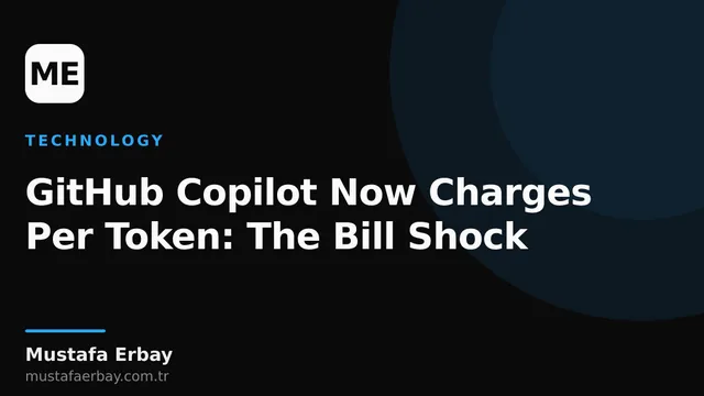 A visual representing GitHub Copilot's token-based pricing model and the resulting cost shock.