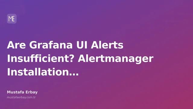 Grafana and Alertmanager logos, comparison of alerting systems