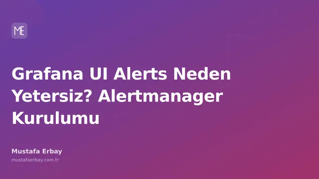 Grafana ve Alertmanager logoları, uyarı sistemlerinin karşılaştırılması