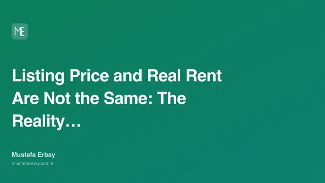 Listing Price and Real Rent Are Not the Same: The Reality of Data… — cover image