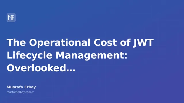An abstract visual representing the lifecycle of JWT tokens.