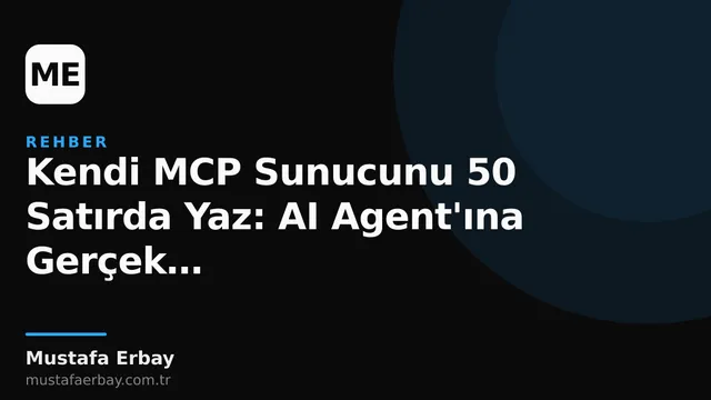 Bir AI agent'ının gerçek dünya araçlarıyla etkileşimini gösteren soyut bir görsel. Robotik bir el, bir dişli çarkı çevirerek dijital ve fiziksel dünyalar arasındaki entegrasyonu temsil ediyor.