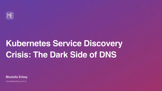 Kubernetes Service Discovery Crisis: The Dark Side of DNS — cover image
