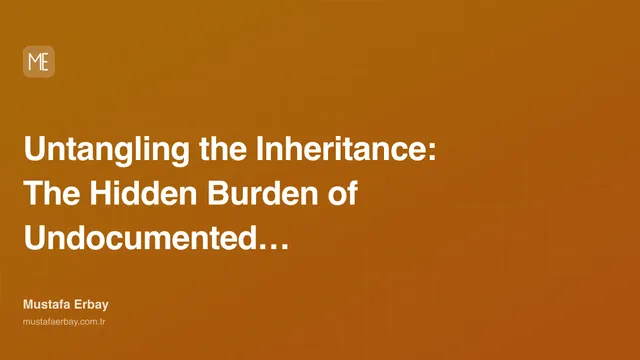 Untangling the Inheritance: The Hidden Burden of Undocumented Systems — cover image