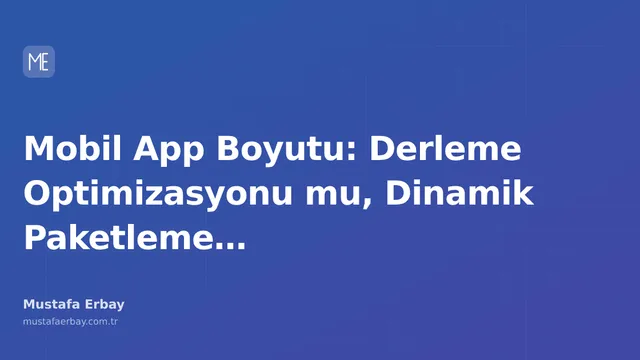 Mobil uygulama ikonları ve bir büyüteç ile uygulama boyutu analizi