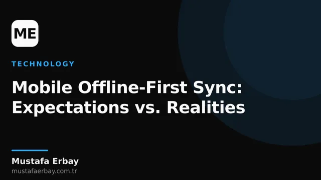 An interface showing offline synchronization status on a mobile device screen.