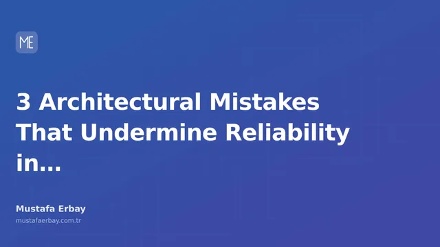 Analysis of architectural mistakes affecting the reliability of mobile push notifications