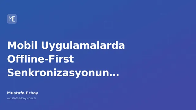 Mobil cihaz ekranında senkronizasyon ikonu ve veri akışını gösteren soyut grafikler.