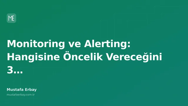 Sistem metriklerini gösteren bir dashboard ve kırmızı alarm simgeleri, operasyon merkezinde bir profesyonelin bilgisayar ekranına odaklandığı bir sahne.