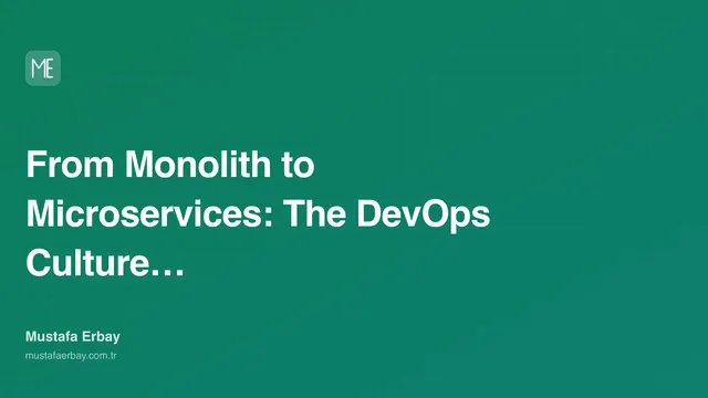 From Monolith to Microservices: The DevOps Culture Wars — cover image