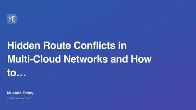 Hidden Route Conflicts in Multi-Cloud Networks and How to Solve Them — cover image
