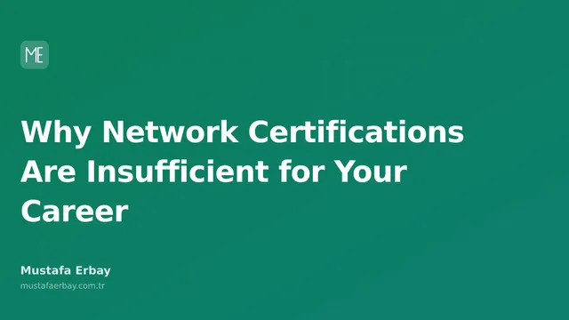 A visual symbolizing the career journey, showing a network cable and a certificate document side by side.