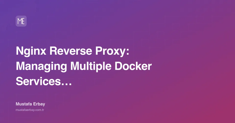 Nginx Reverse Proxy: Managing Multiple Docker Services on a Single VPS — cover image