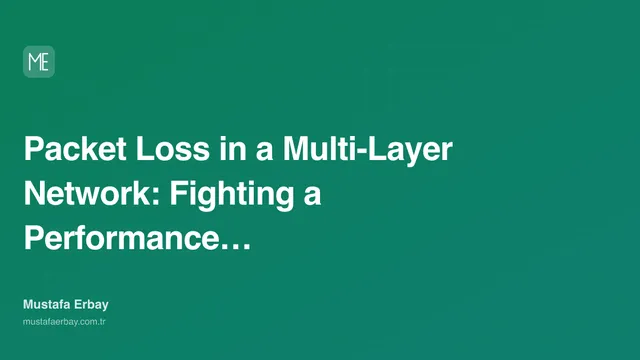 Packet Loss in a Multi-Layer Network: Fighting a Performance Killer — cover image