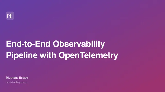 End-to-End Observability Pipeline with OpenTelemetry — cover image