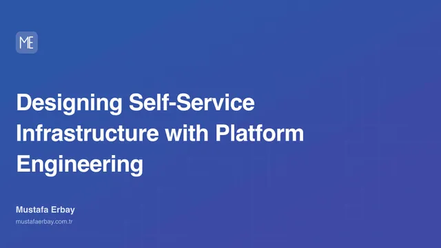 Designing Self-Service Infrastructure with Platform Engineering — cover image