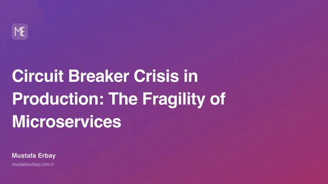 Circuit Breaker Crisis in Production: The Fragility of Microservices — cover image
