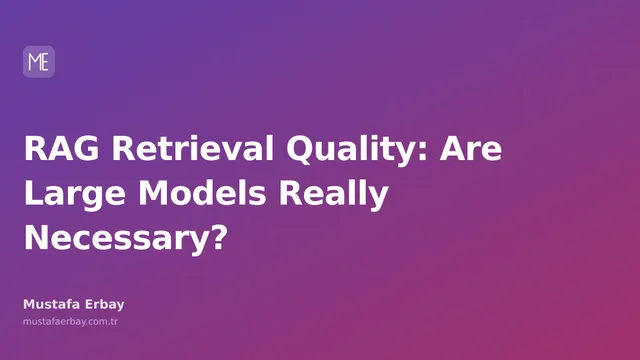 An analysis examining the impact of large language models (LLMs) on retrieval quality in Retrieval-Augmented Generation (RAG) systems.