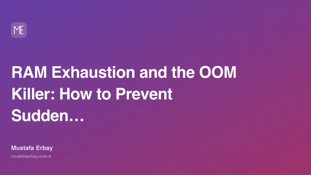 RAM Exhaustion and the OOM Killer: How to Prevent Sudden Crashes… — cover image