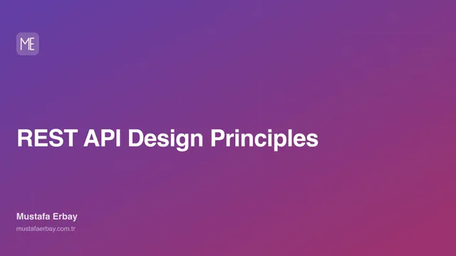 REST API Design Principles — cover image