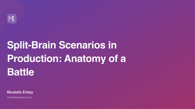 Split-Brain Scenarios in Production: Anatomy of a Battle — cover image