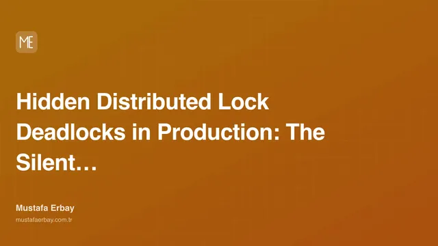 Hidden Distributed Lock Deadlocks in Production: The Silent… — cover image