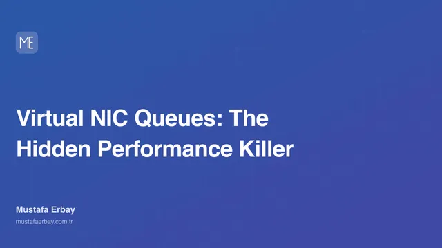 Virtual NIC Queues: The Hidden Performance Killer — cover image