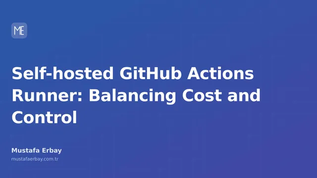 An abstract visual representing GitHub Actions runners operating in a server room.