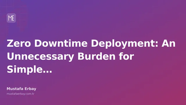 A visual representing the zero downtime deployment process of a software project, including various tools and flowcharts.
