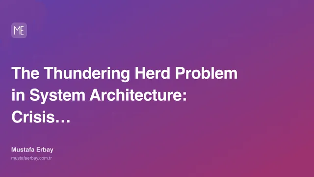 The Thundering Herd Problem in System Architecture: Crisis Management — cover image