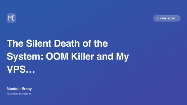 The Silent Death of the System: OOM Killer and My VPS Journey — true story cover image