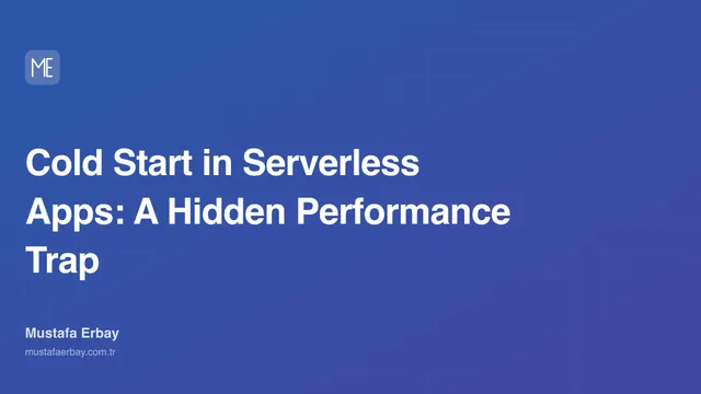 Cold Start in Serverless Apps: A Hidden Performance Trap — cover image