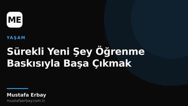 Bir kişinin parlak ampulün altında düşünceli bir şekilde durduğu, etrafında teknolojik simgelerin uçuştuğu soyut bir görsel.