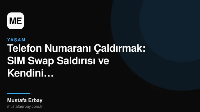 Telefon sim kartı ile dijital kilit simgesi, SIM Swap saldırısını temsil ediyor.