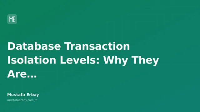 An abstract visual representing multiple database transactions and isolation levels