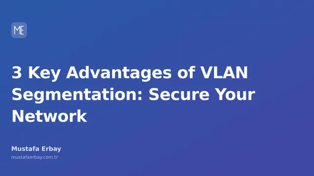 An abstract network diagram illustrating the impact of VLAN segmentation on network security and performance.