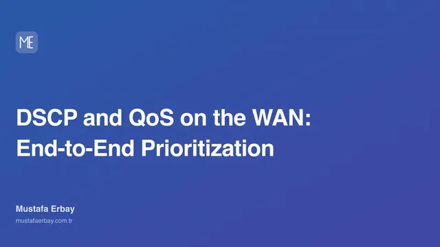 DSCP and QoS on the WAN: End-to-End Prioritization — cover image