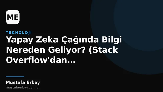 Dijital bir beyin sembolü, bilginin akışını ve yapay zeka ile gelen değişimleri temsil ediyor.